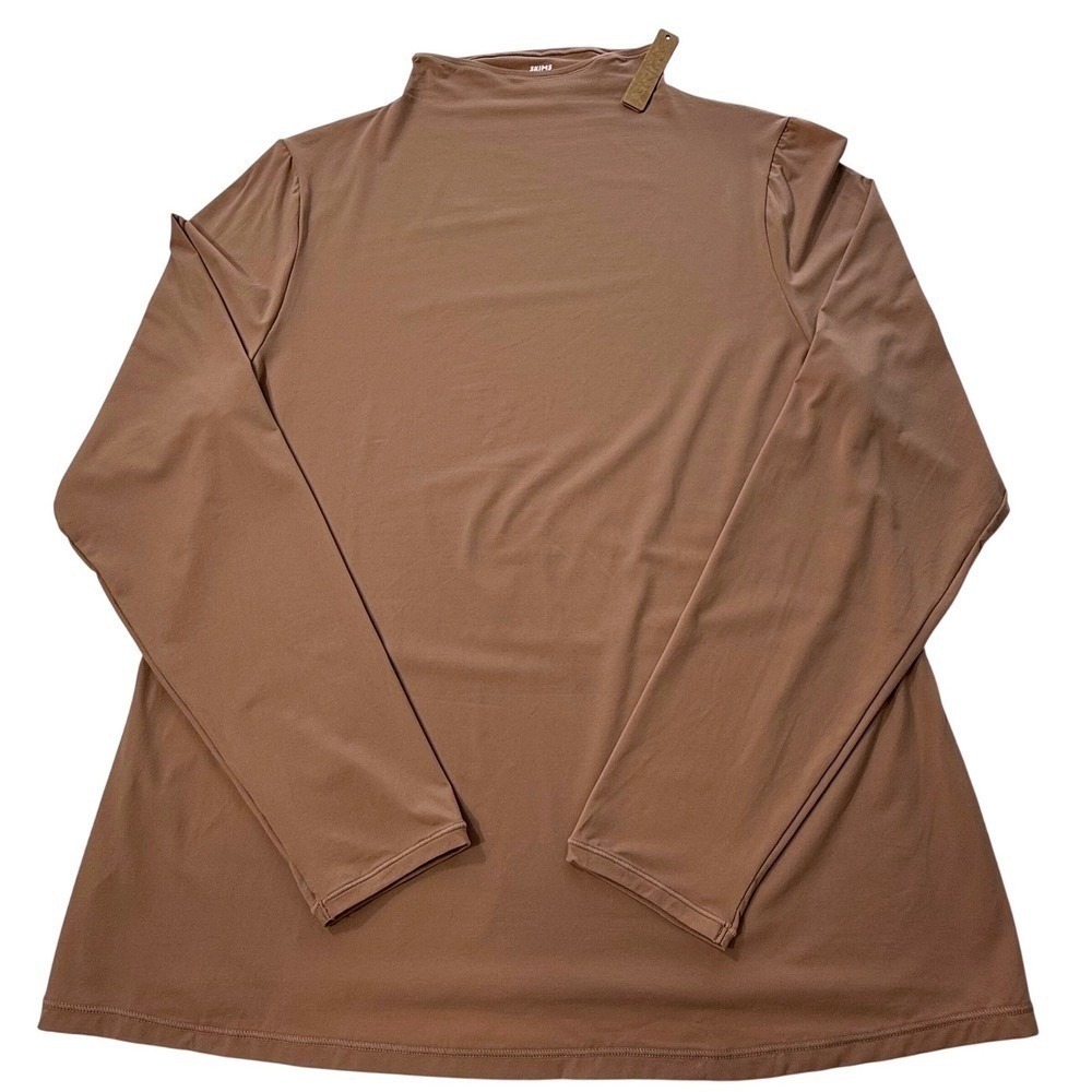 SKIMS Fits Everybody Turtleneck Sienna 3X - Picture 9 of 10